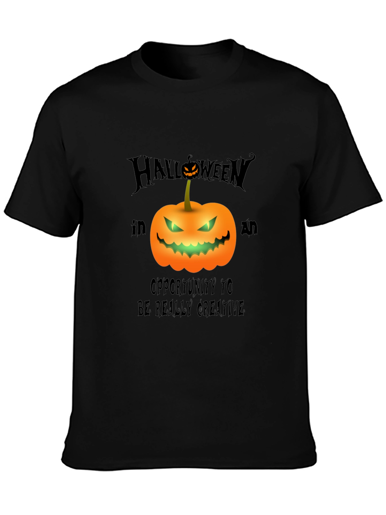 Halloween Graphic Tee - Be Creative This Season!