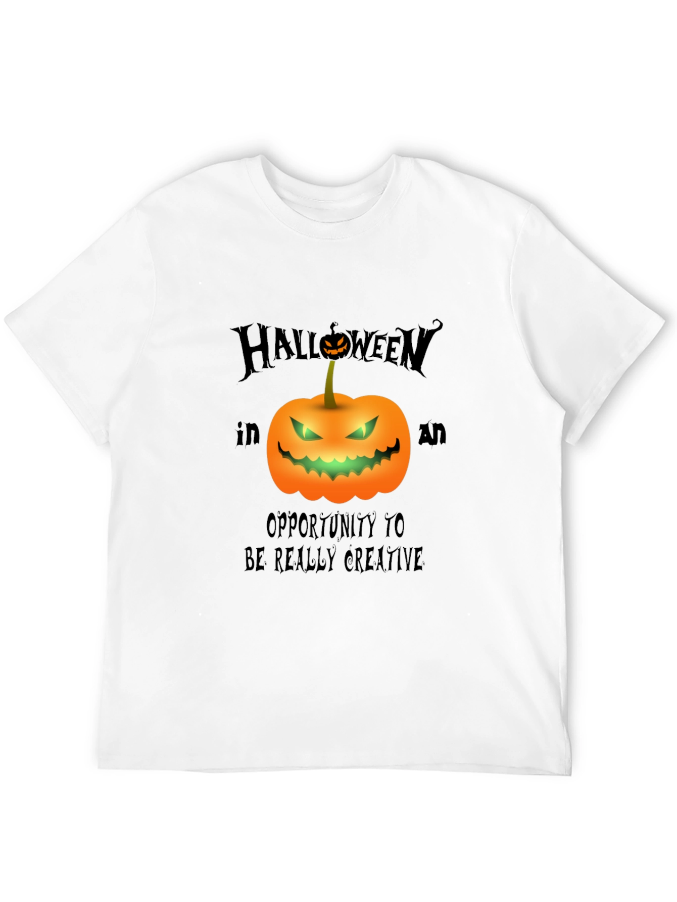 Halloween Graphic Tee - Be Creative This Season!