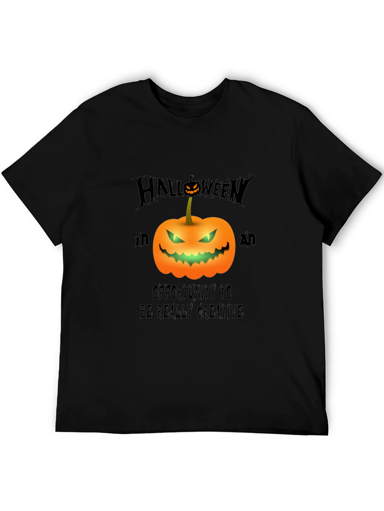 Halloween Graphic Tee - Be Creative This Season!