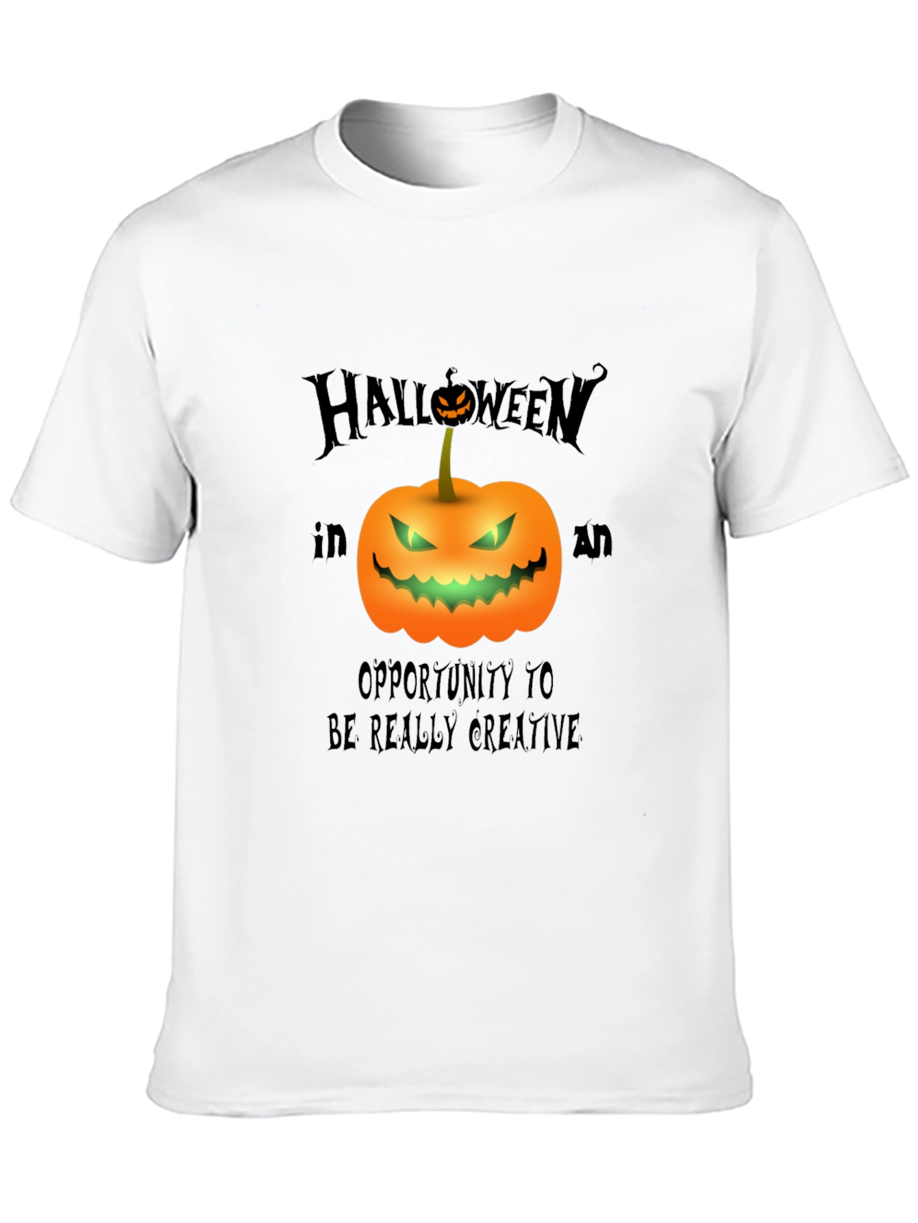 Halloween Graphic Tee - Be Creative This Season!