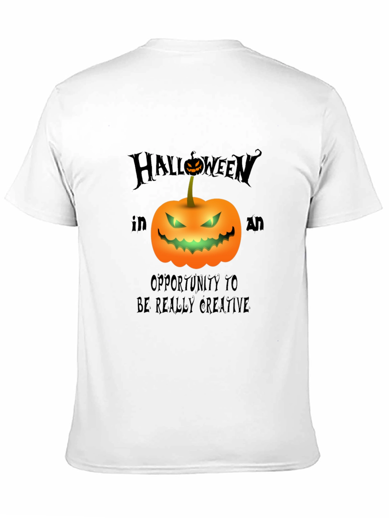 Halloween Graphic Tee - Be Creative This Season!