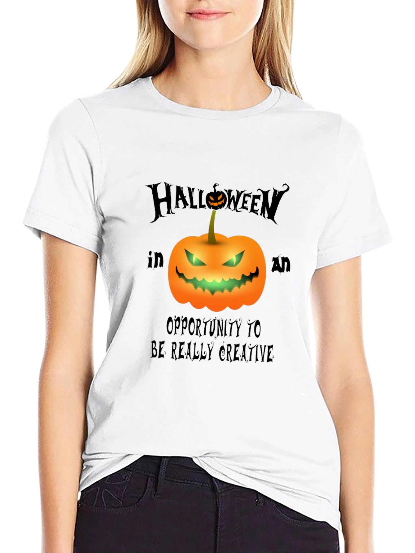 Halloween Graphic Tee - Be Creative This Season!