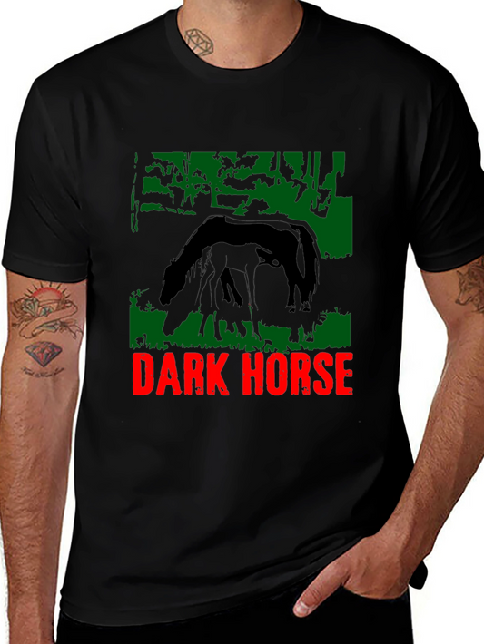 Dark Horse Graphic Tee - Black