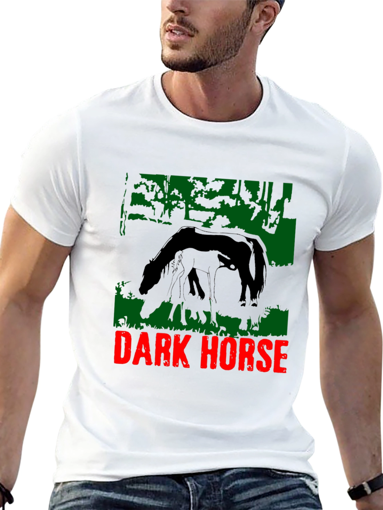 Dark Horse Graphic Tee - Black
