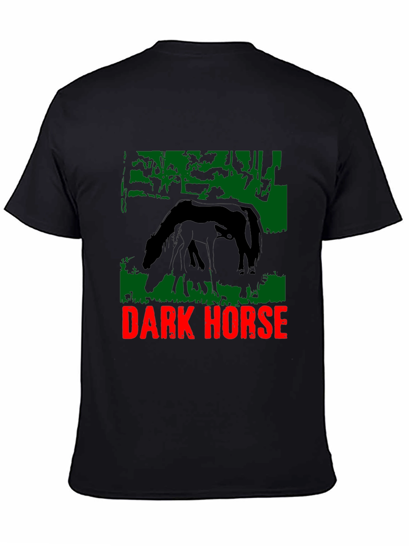 Dark Horse Graphic Tee - Black
