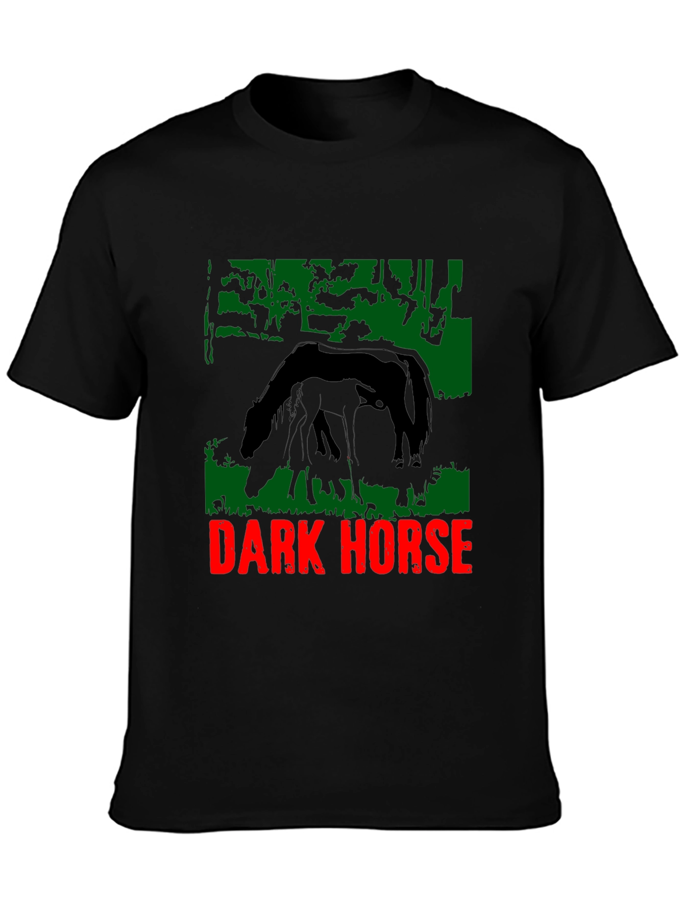 Dark Horse Graphic Tee - Black