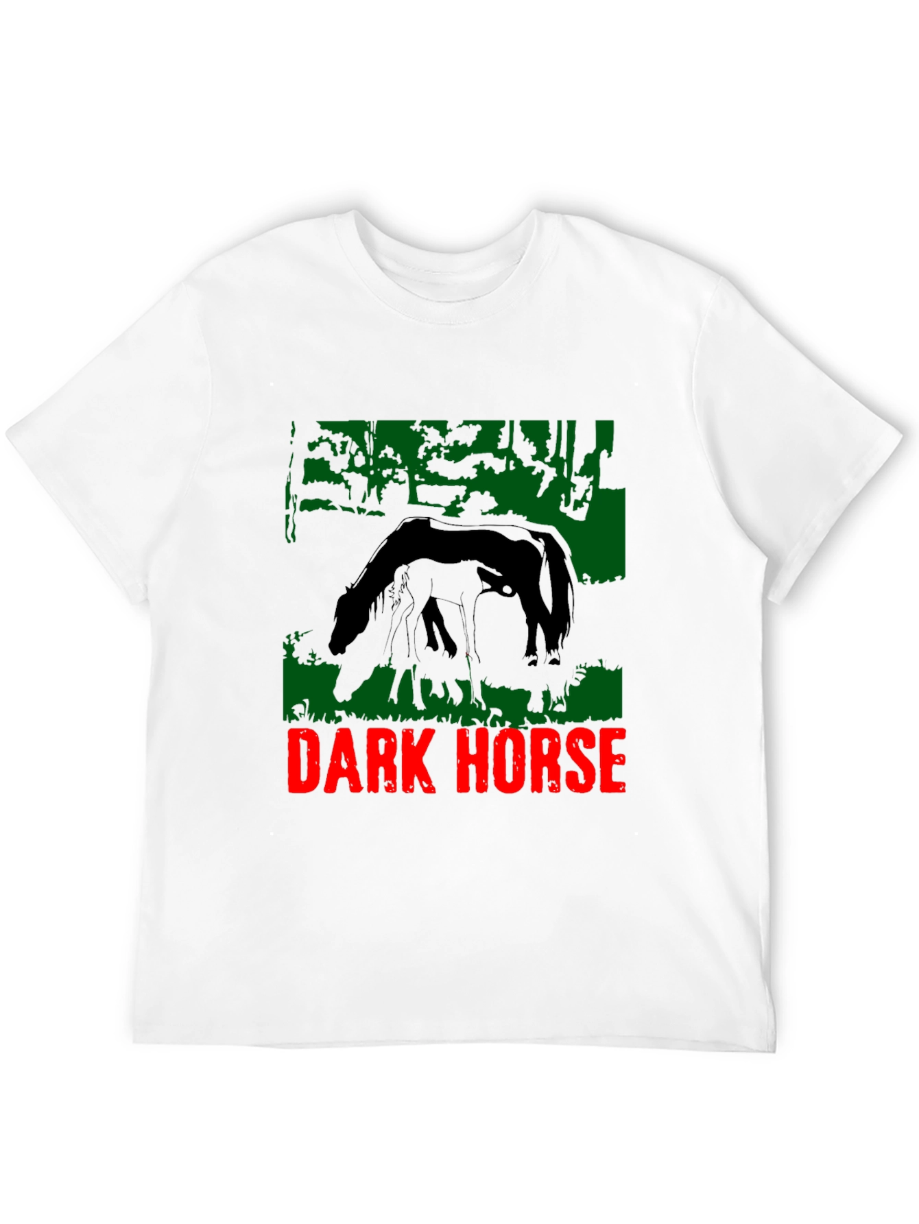 Dark Horse Graphic Tee - Black