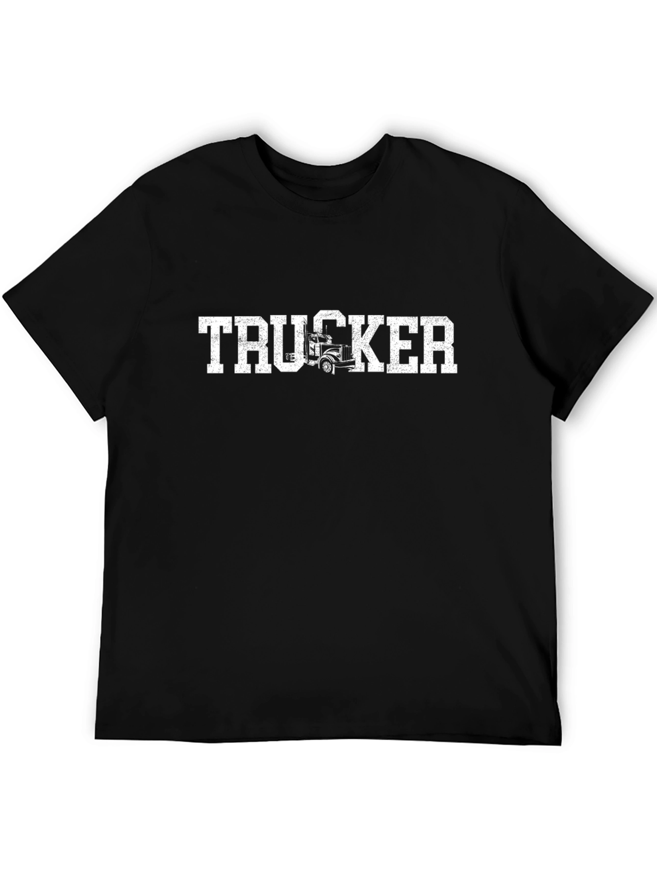 Trucker T-Shirt - Black