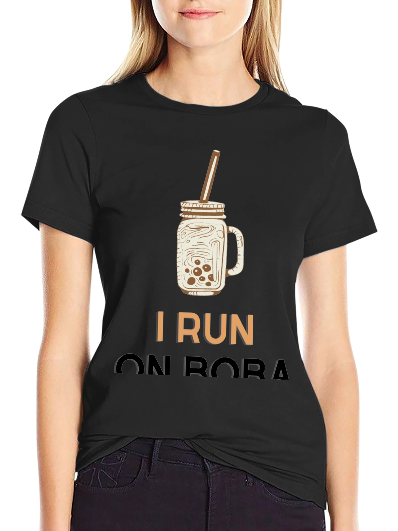 I Run On Boba T-Shirt