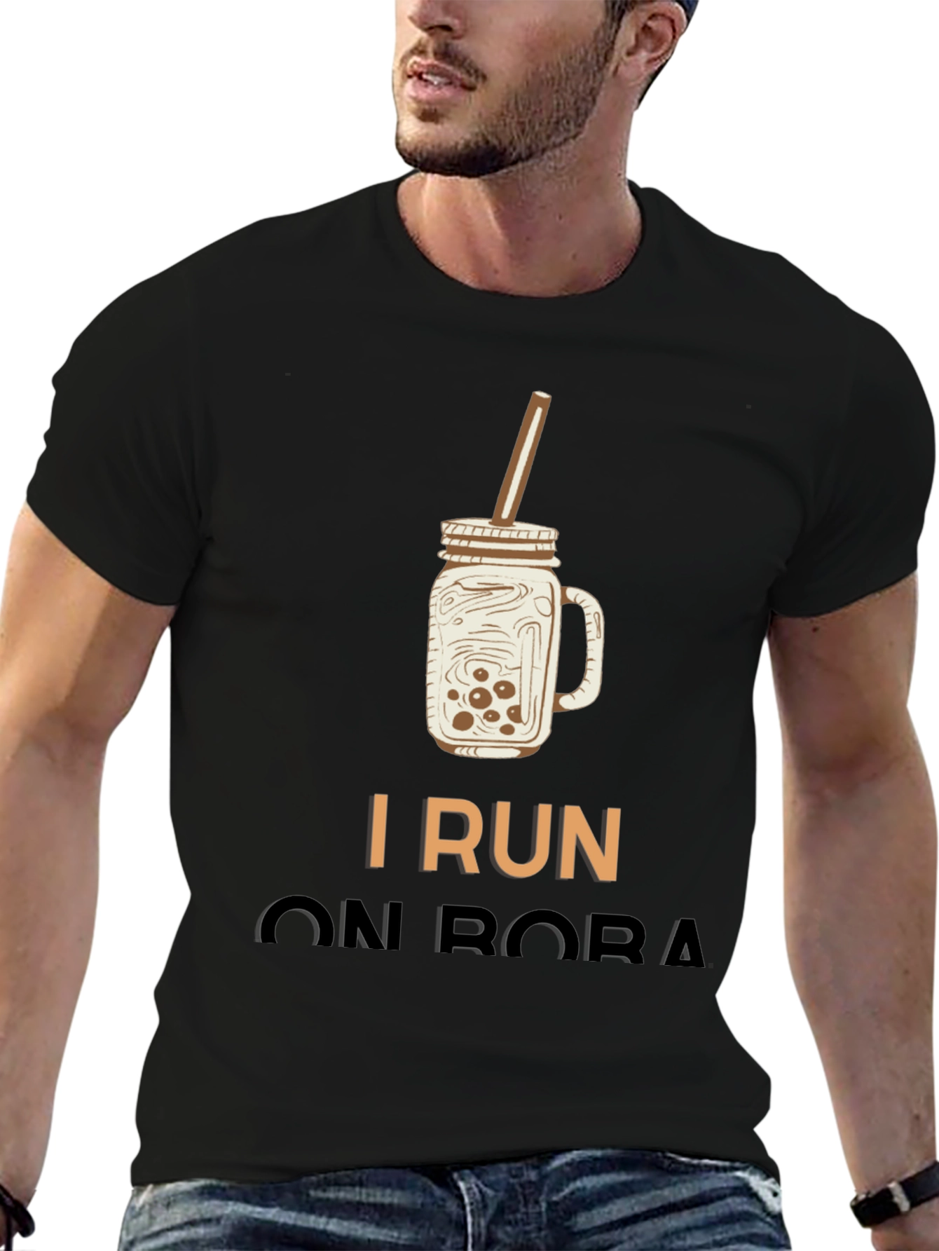 I Run On Boba T-Shirt