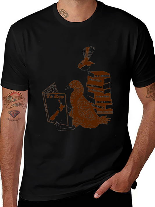 New Zealand Graphic Tee - Read Te Reo!