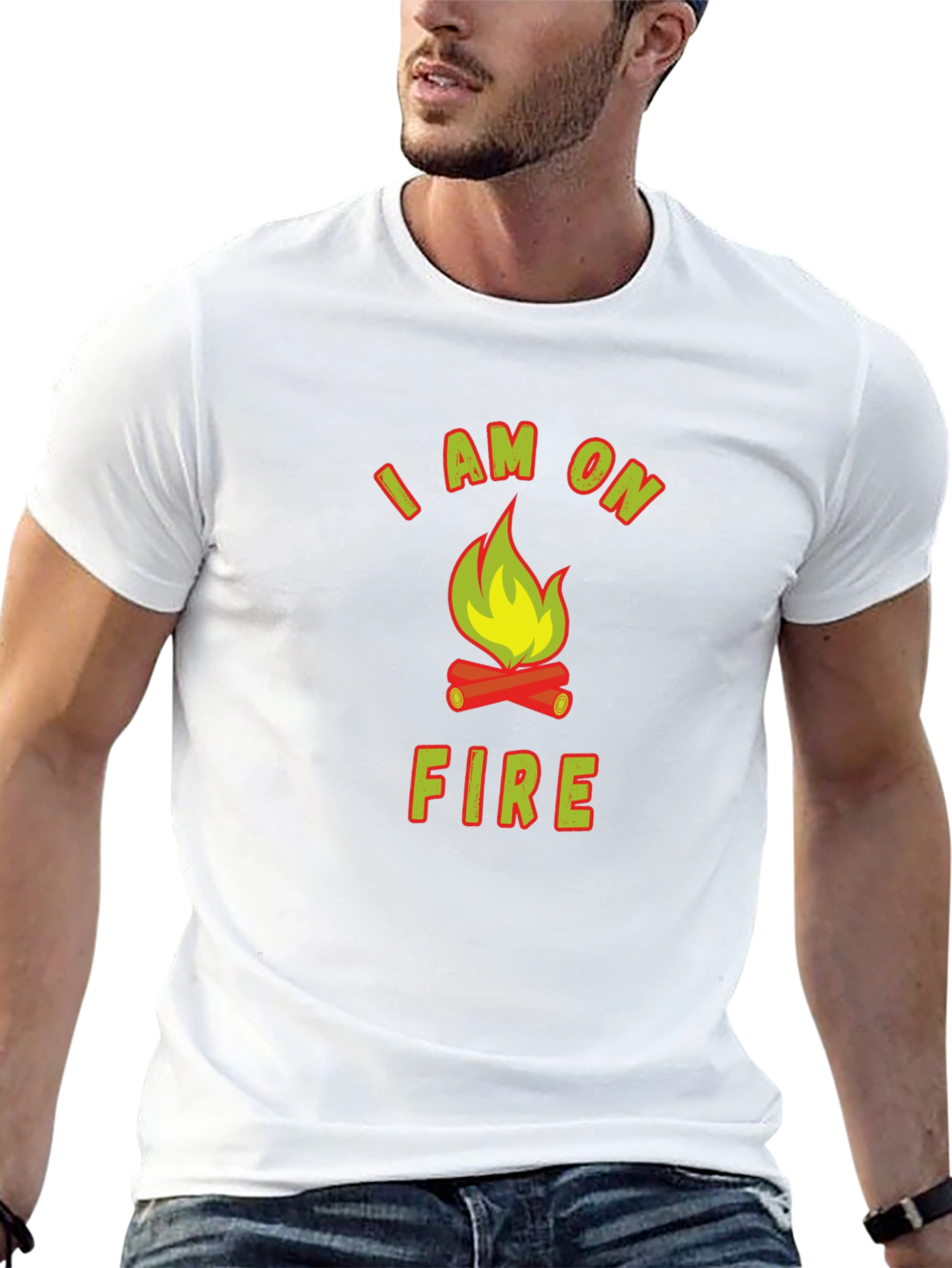 I Am On Fire Graphic T-Shirt