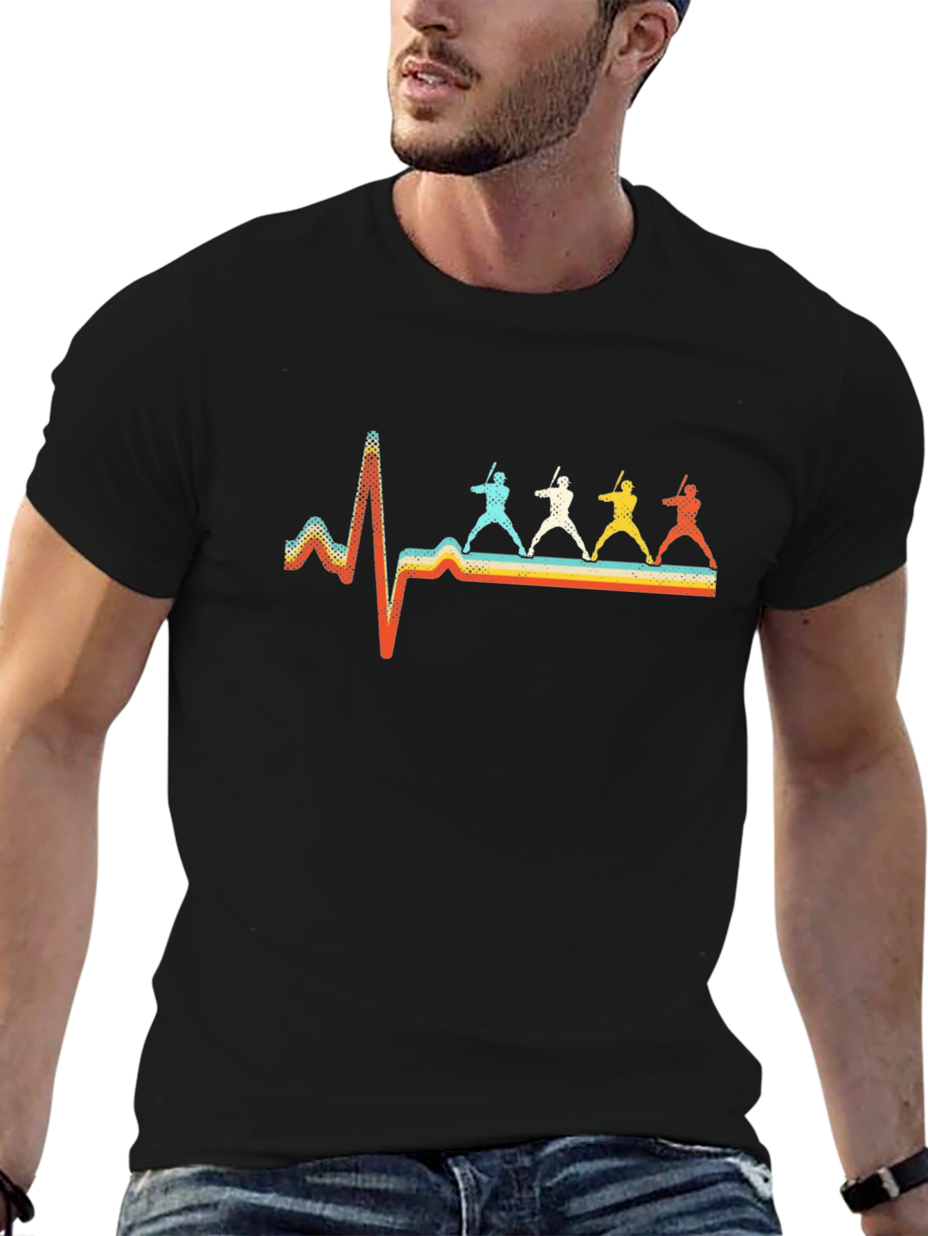 Fencing Heartbeat T-Shirt