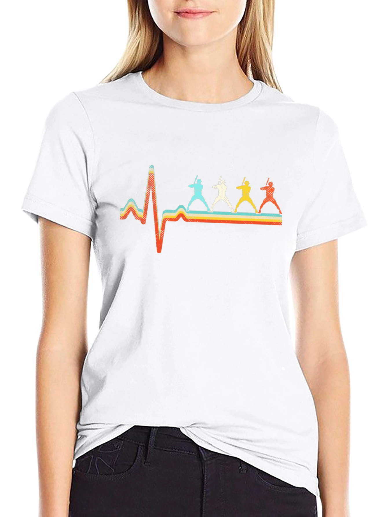 Fencing Heartbeat T-Shirt