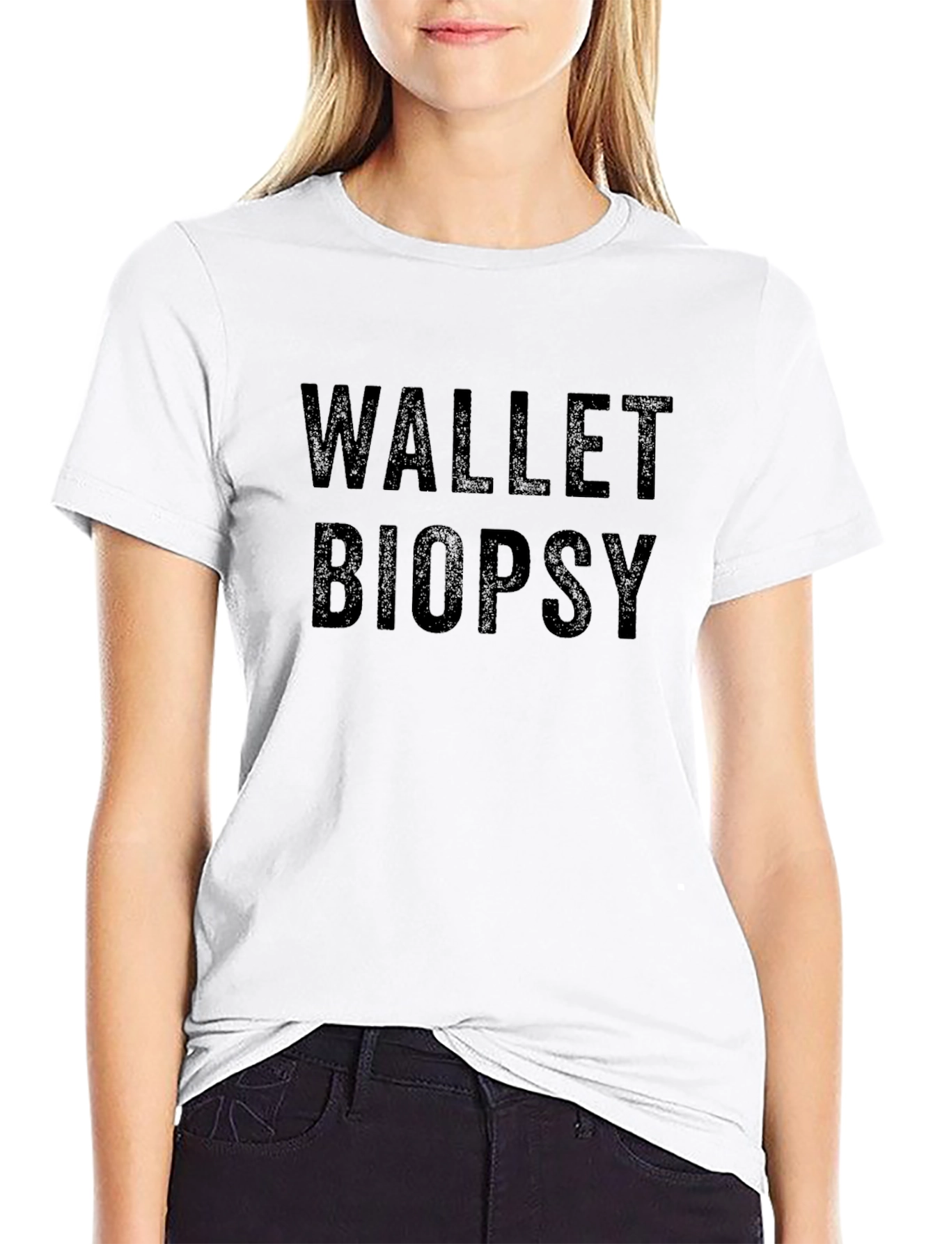 Wallet Biopsy Graphic Tee - Funny Sarcastic T-Shirt