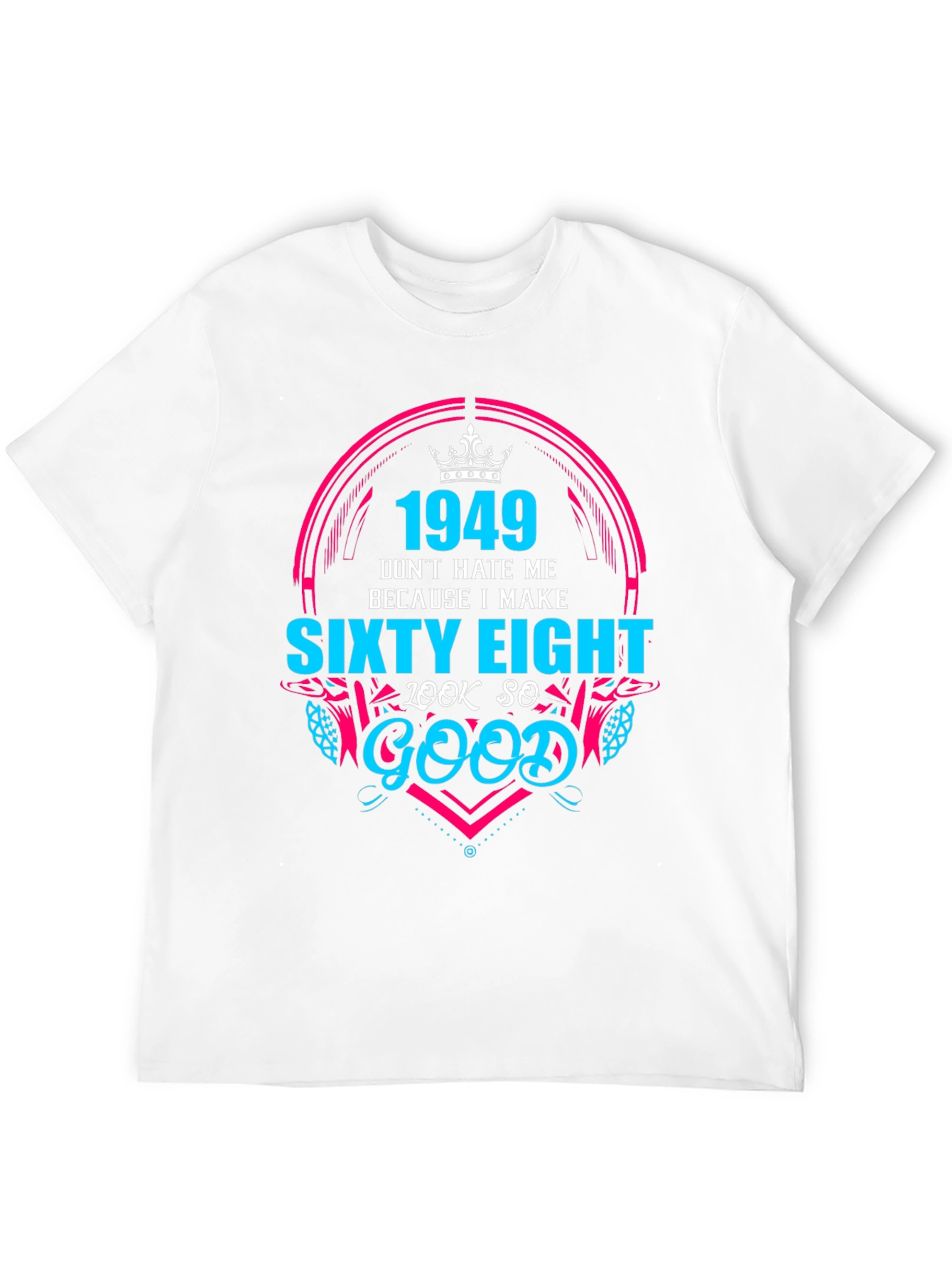 1949 Sixty Eight Birthday Graphic T-Shirt
