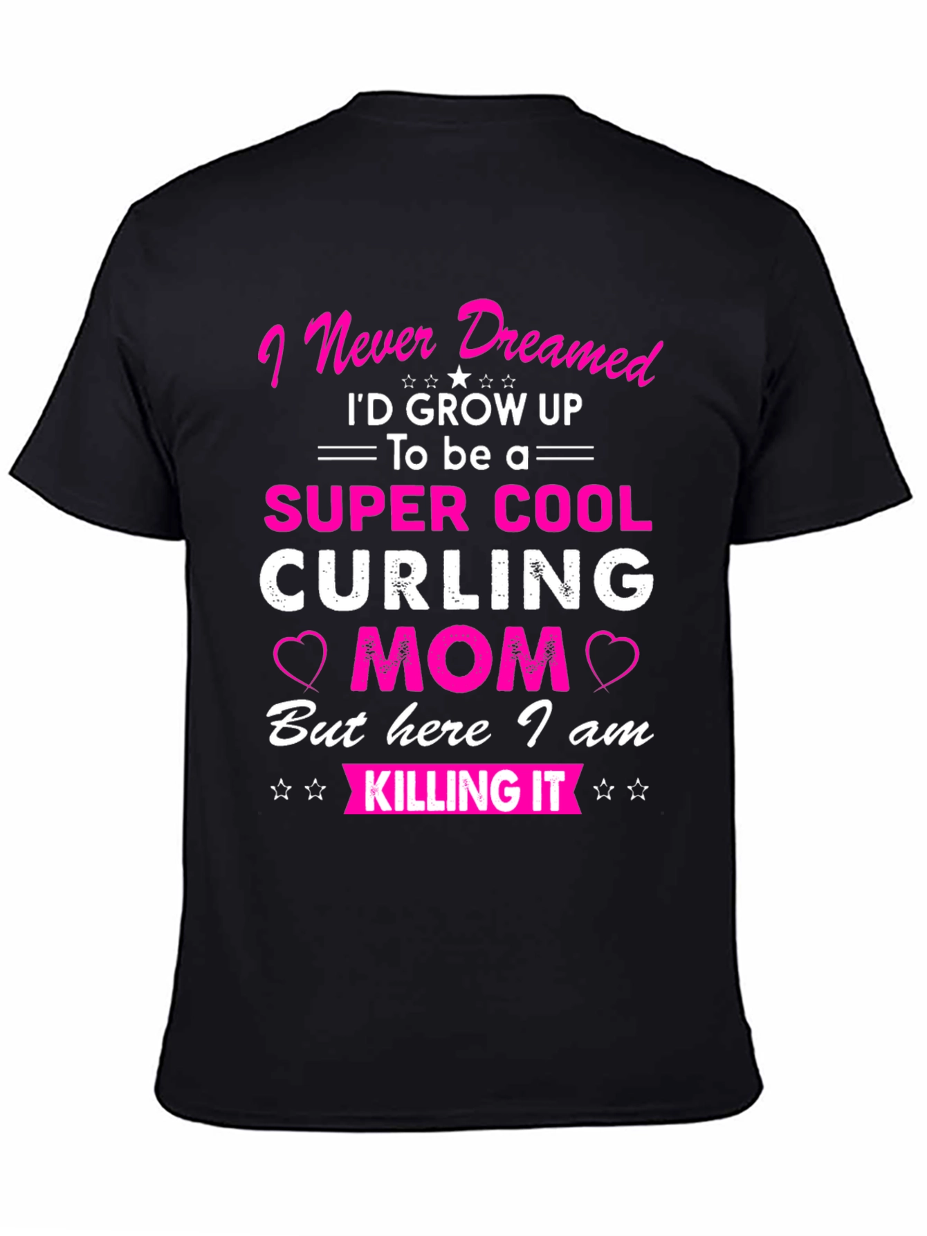 Super Cool Curling Mom T-Shirt
