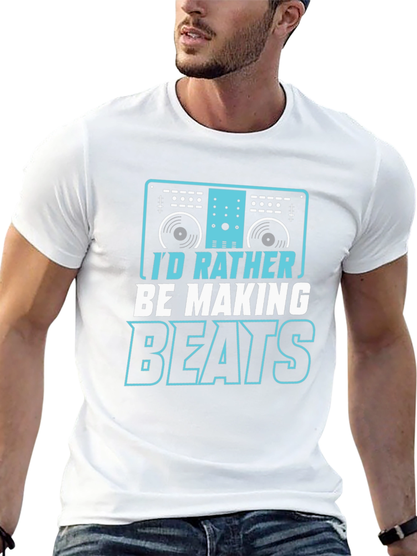 Making Beats T-Shirt - DJ Music Lover Tee