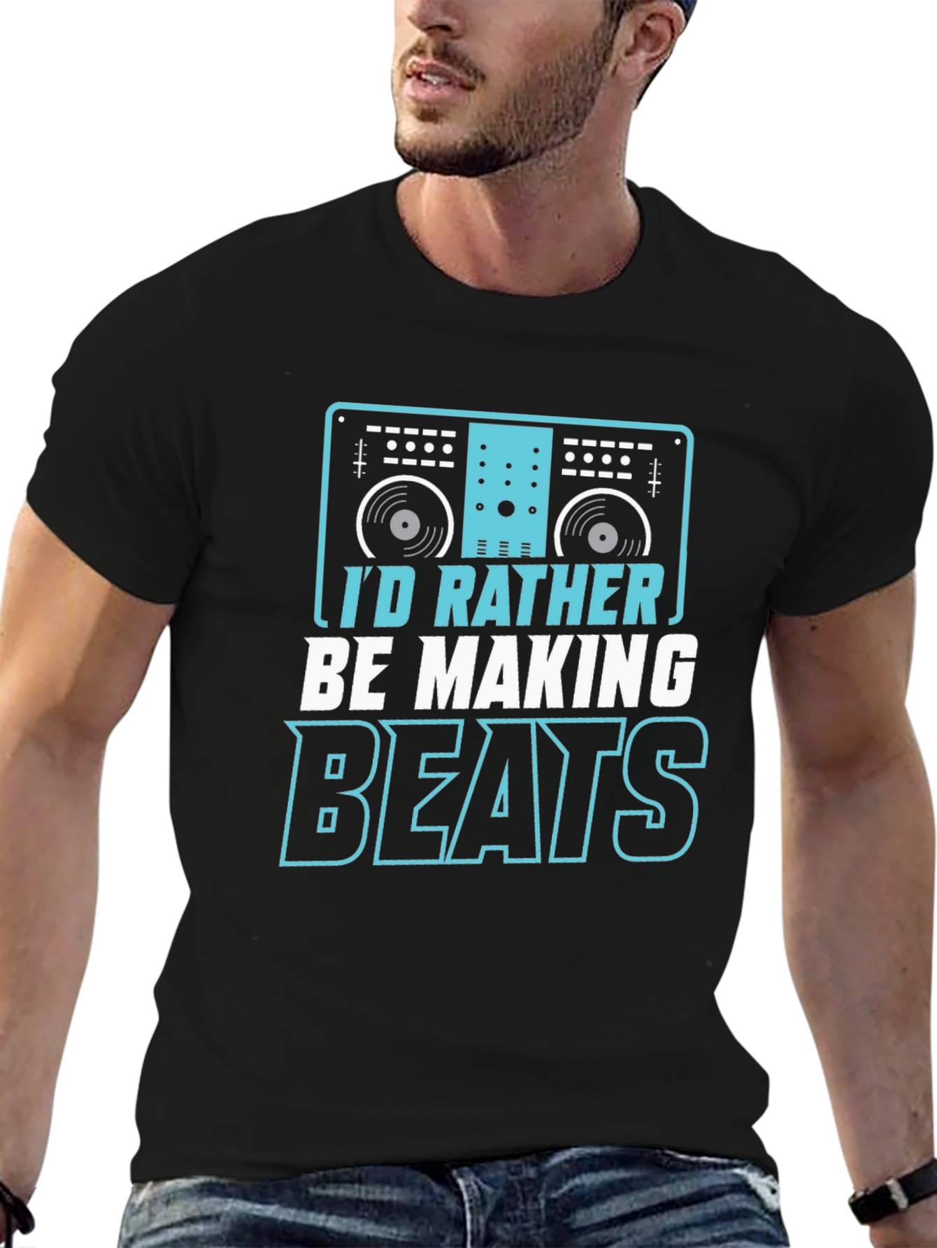 Making Beats T-Shirt - DJ Music Lover Tee