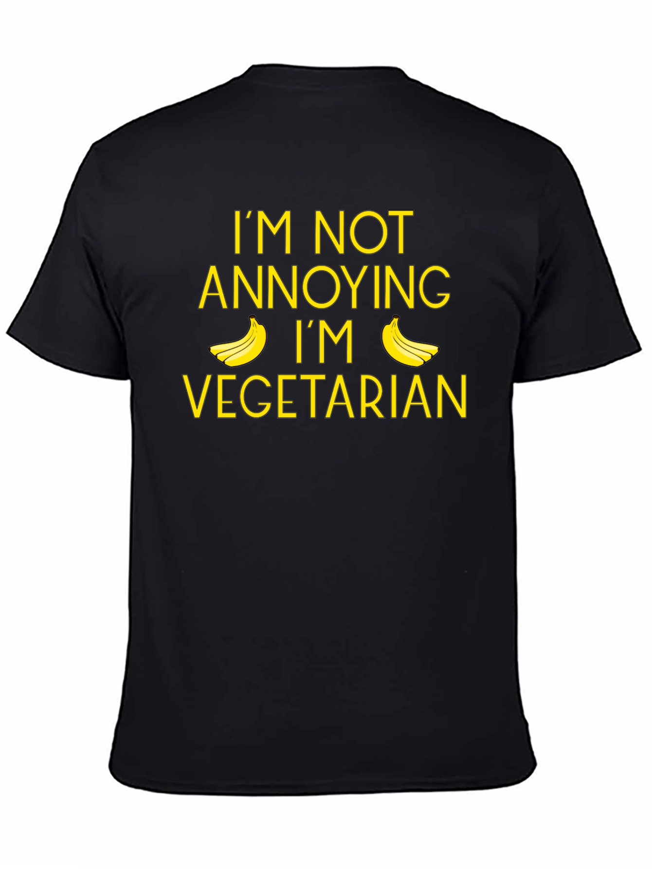 Funny Vegetarian T-Shirt - Annoying Banana Graphic Tee