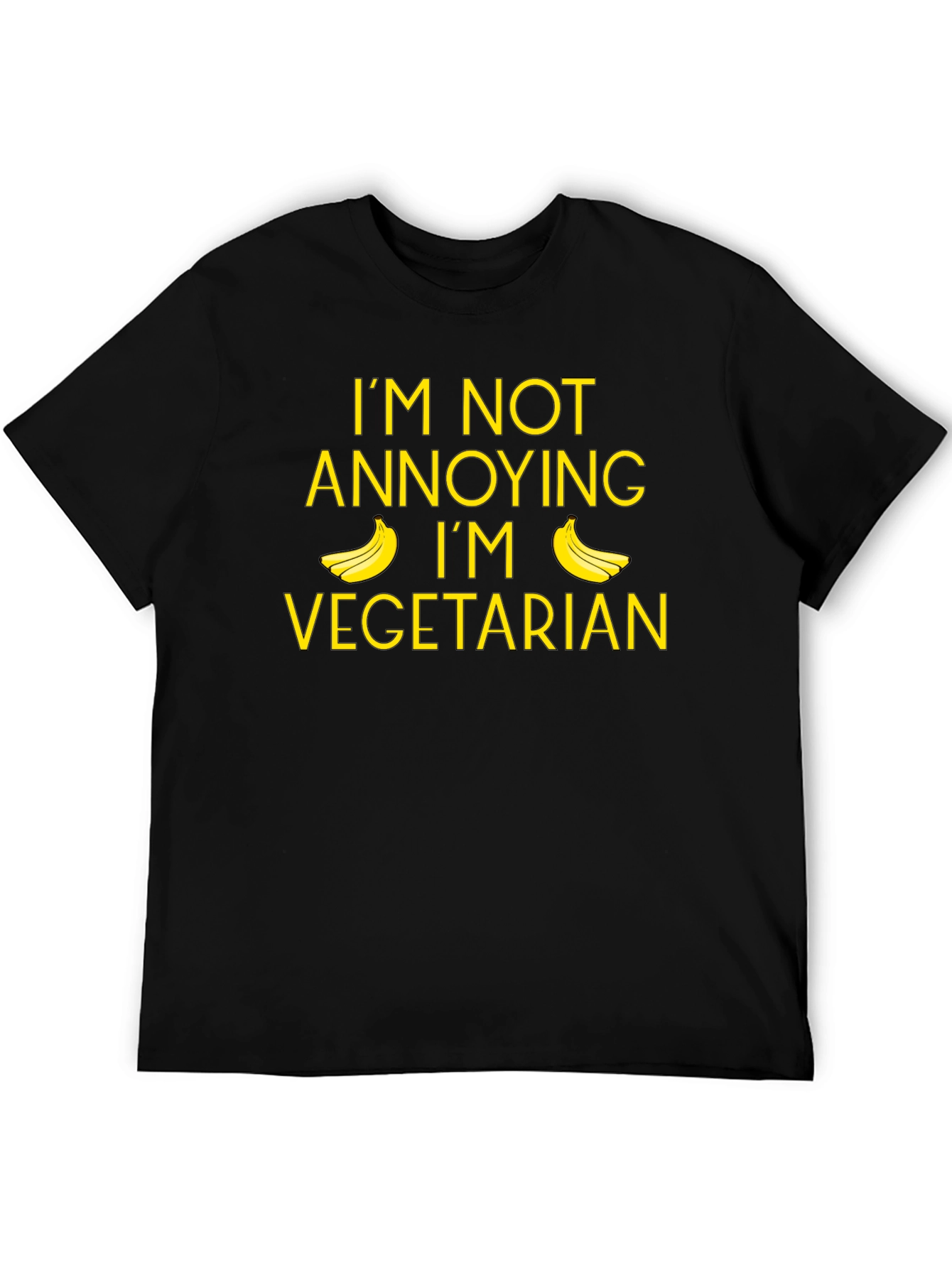 Funny Vegetarian T-Shirt - Annoying Banana Graphic Tee