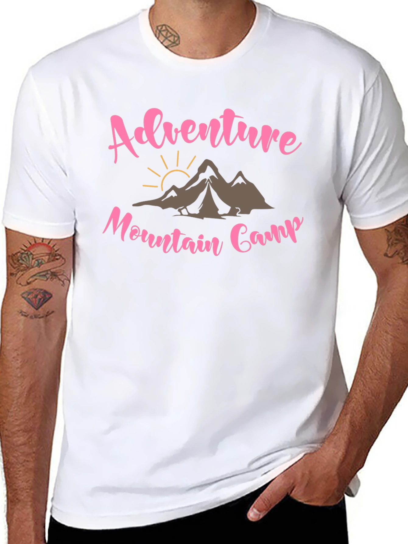 Adventure Mountain Camp Graphic Tee