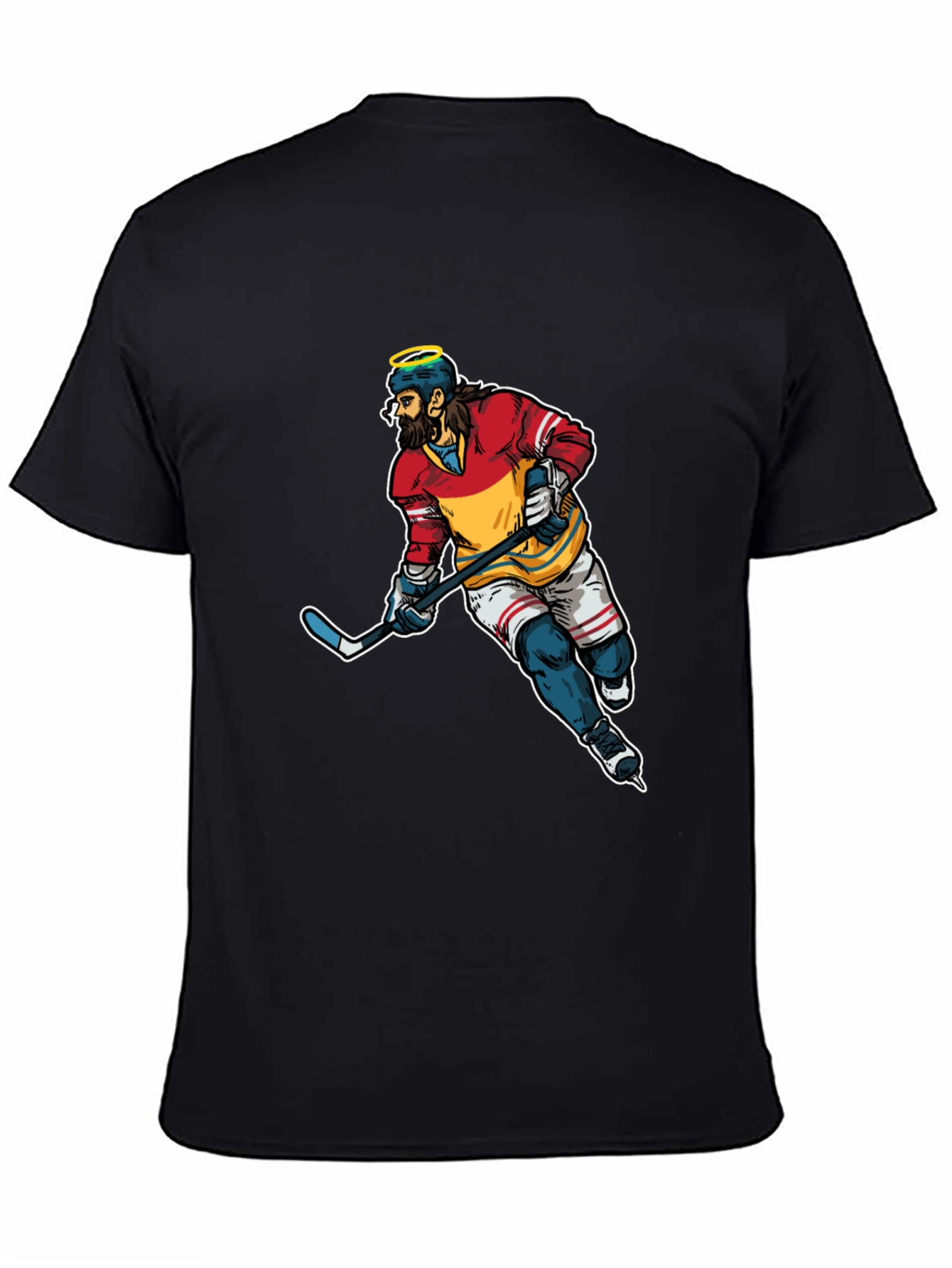 Hockey Jesus Graphic T-Shirt