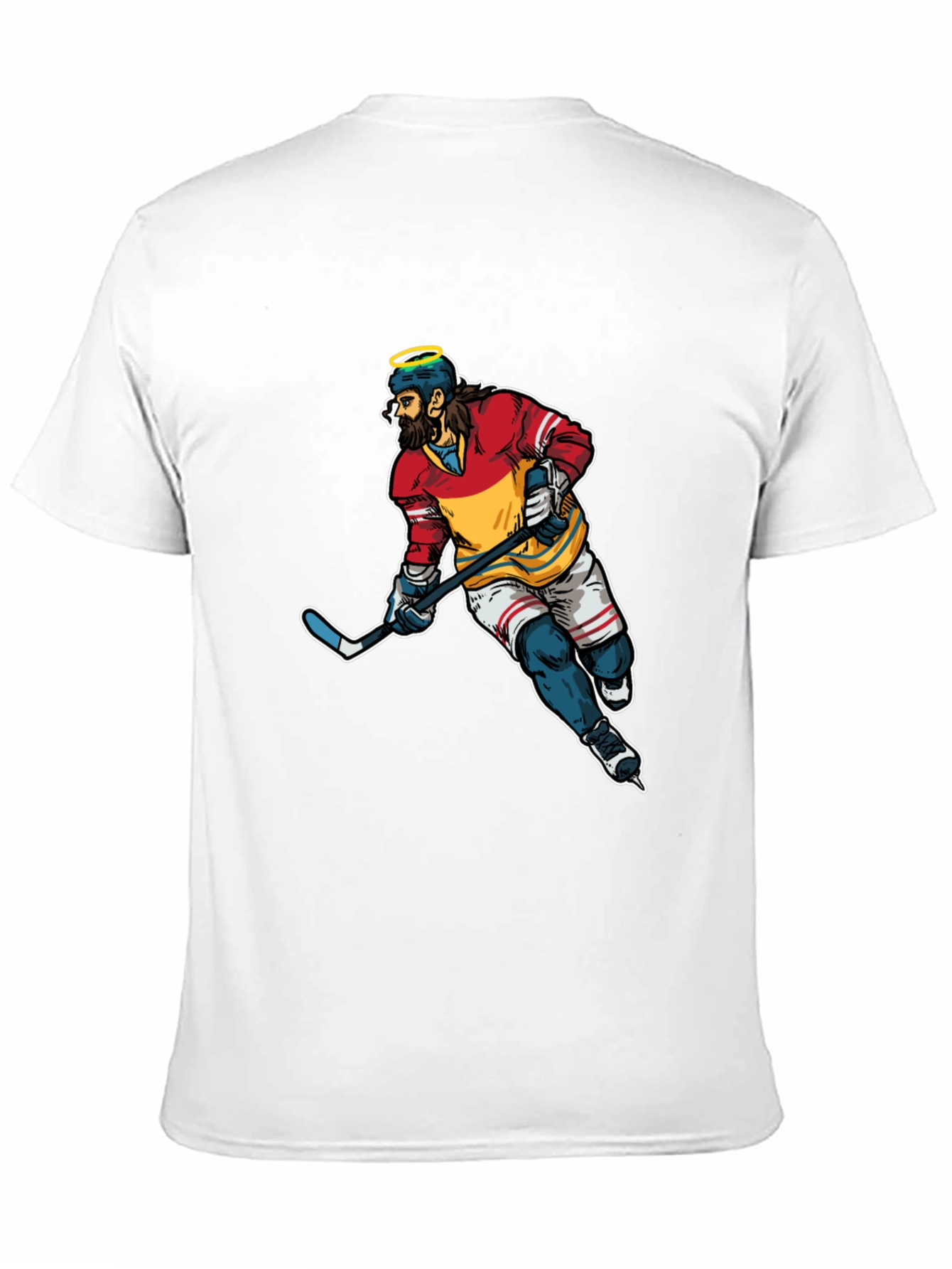 Hockey Jesus Graphic T-Shirt