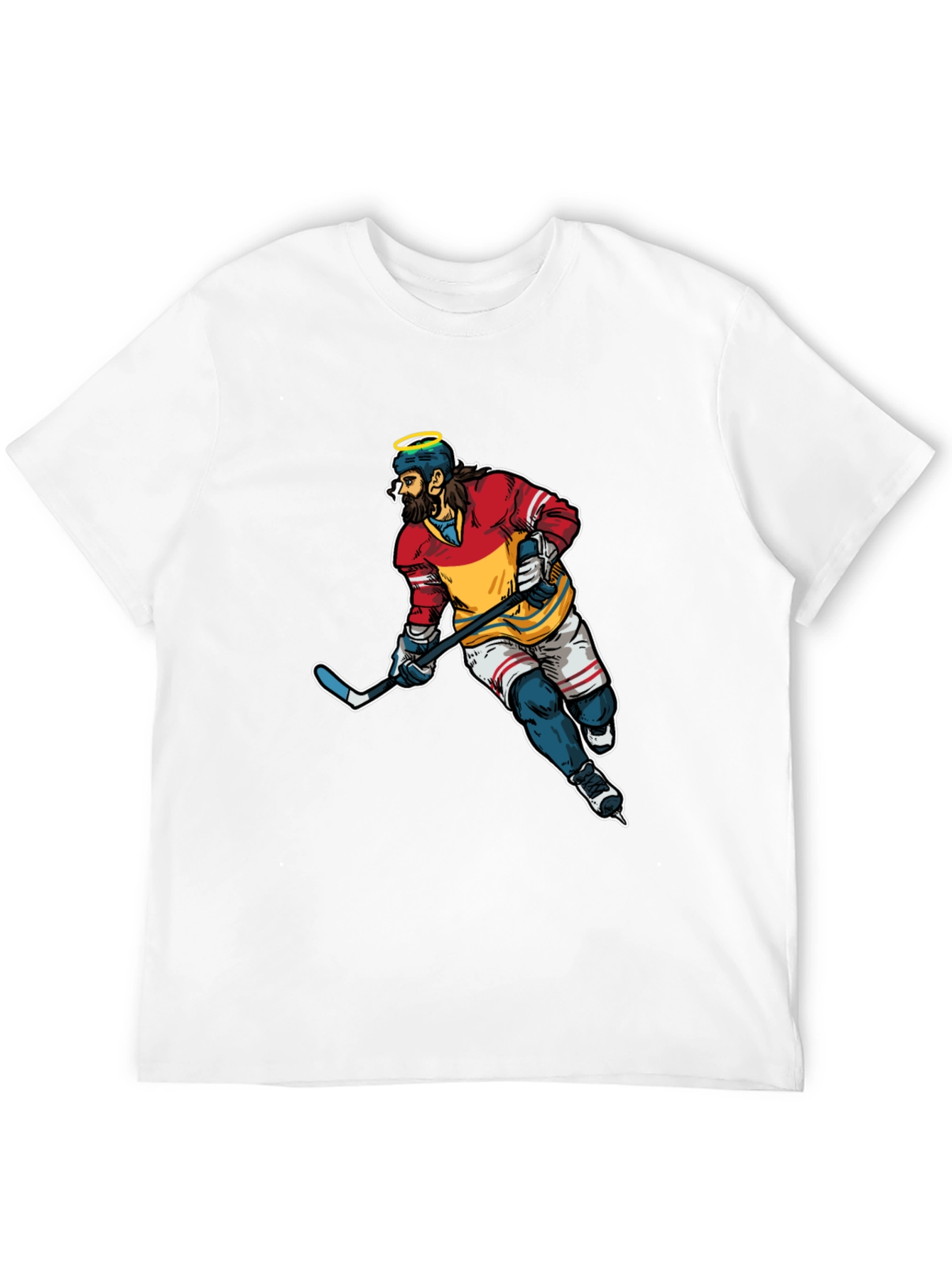 Hockey Jesus Graphic T-Shirt