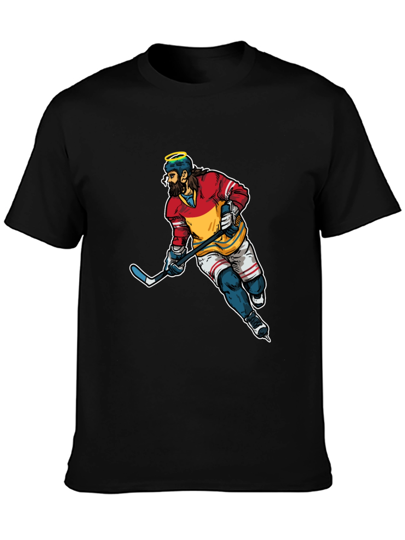 Hockey Jesus Graphic T-Shirt