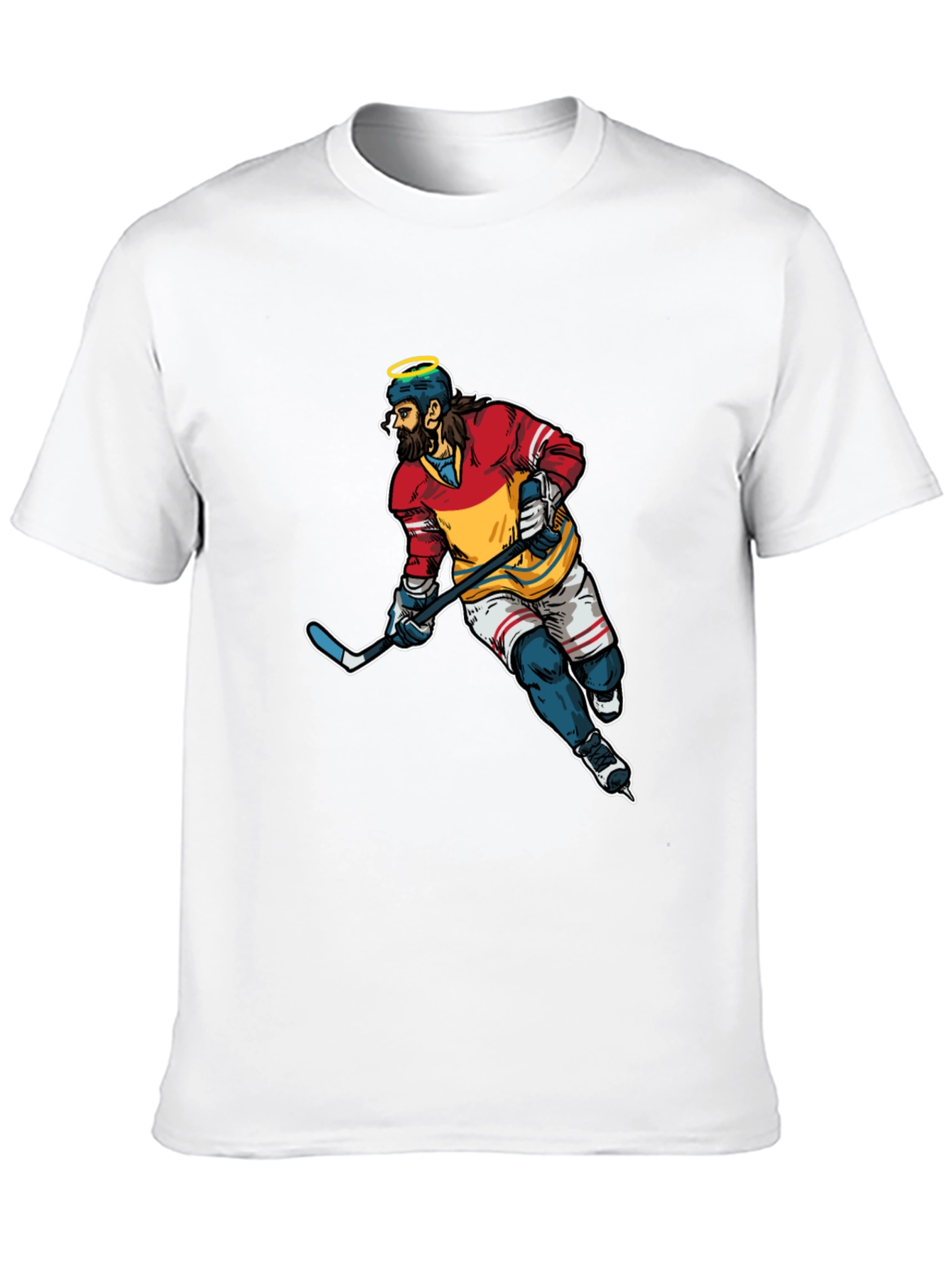 Hockey Jesus Graphic T-Shirt