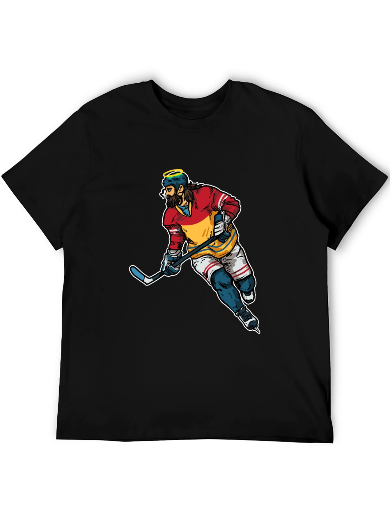 Hockey Jesus Graphic T-Shirt