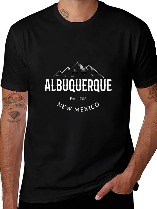 Albuquerque New Mexico Mountain T-Shirt