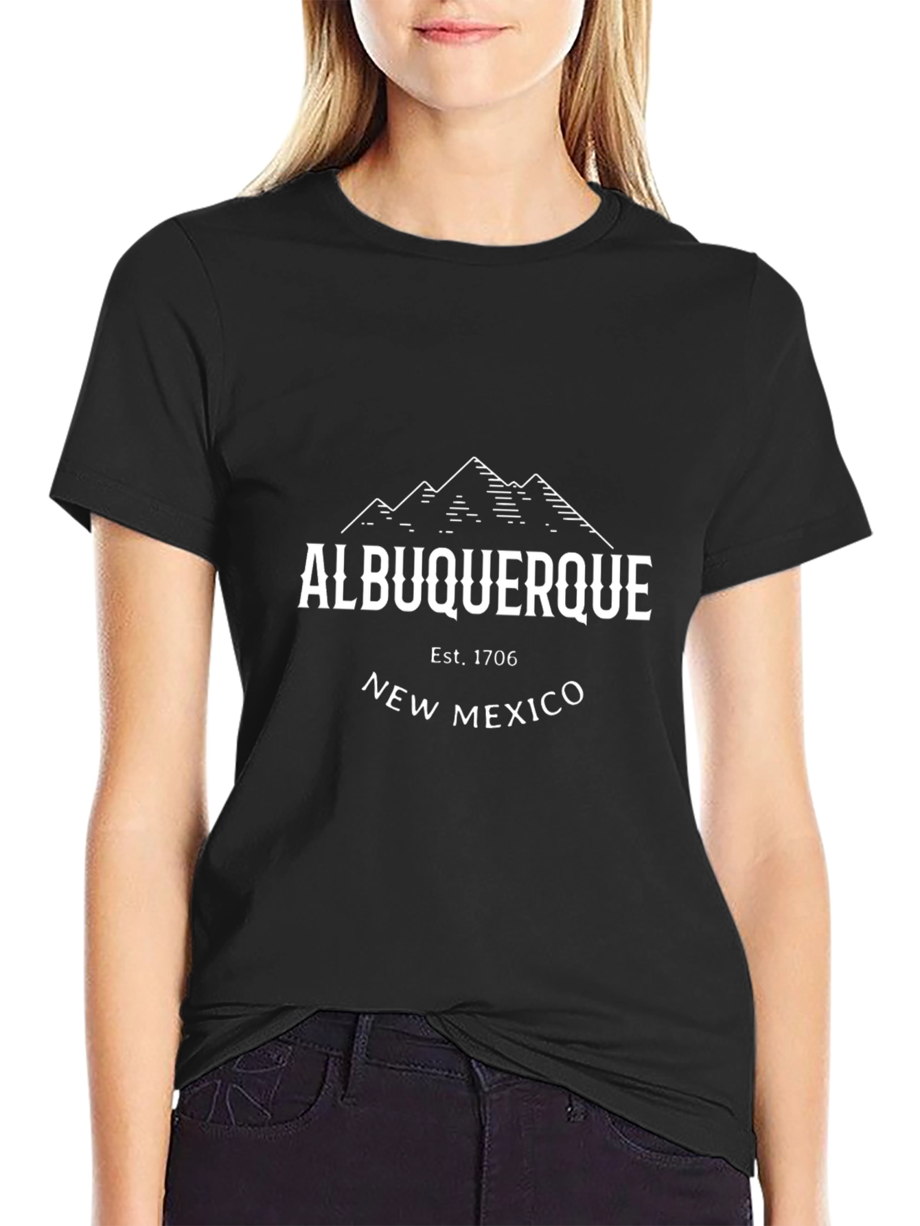 Albuquerque New Mexico Mountain T-Shirt