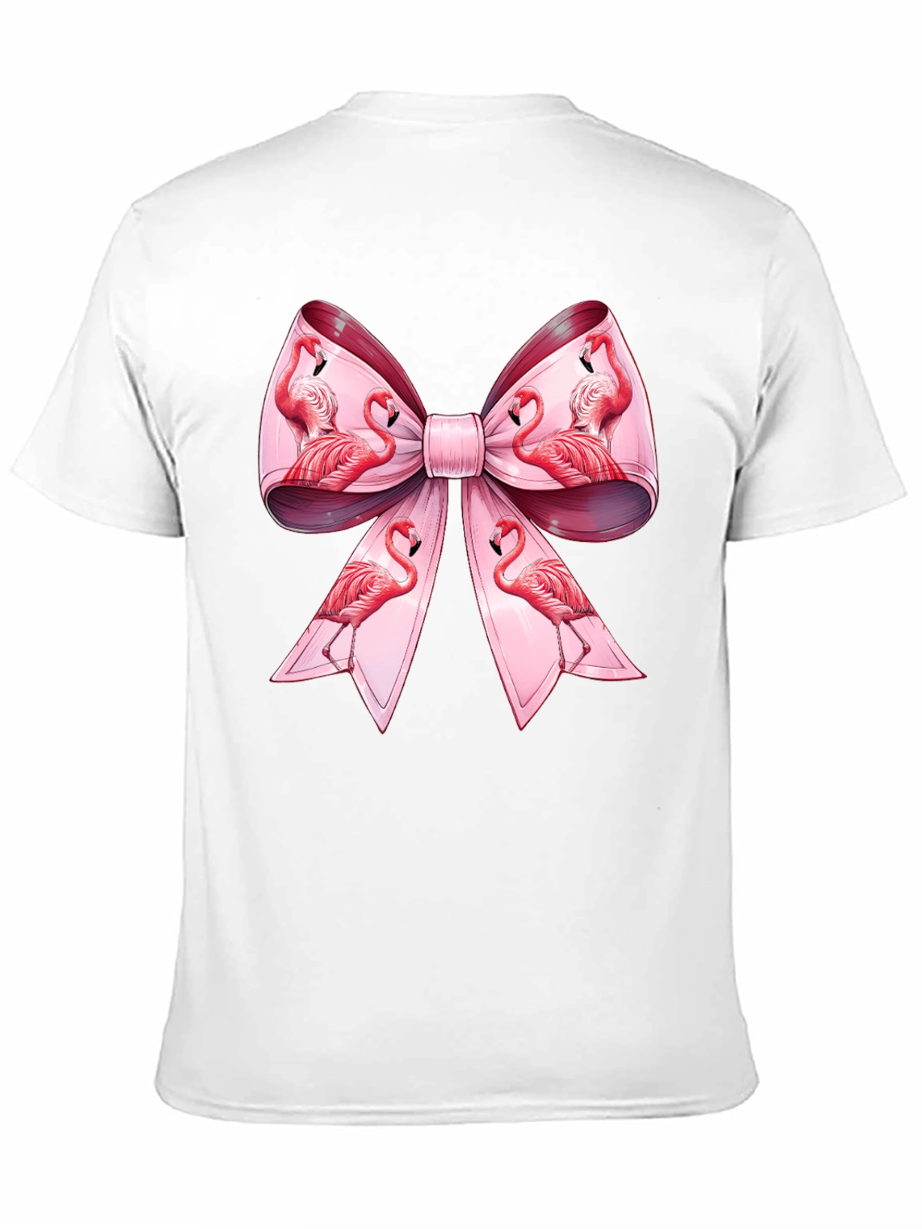 Flamingo Bow Graphic Tee