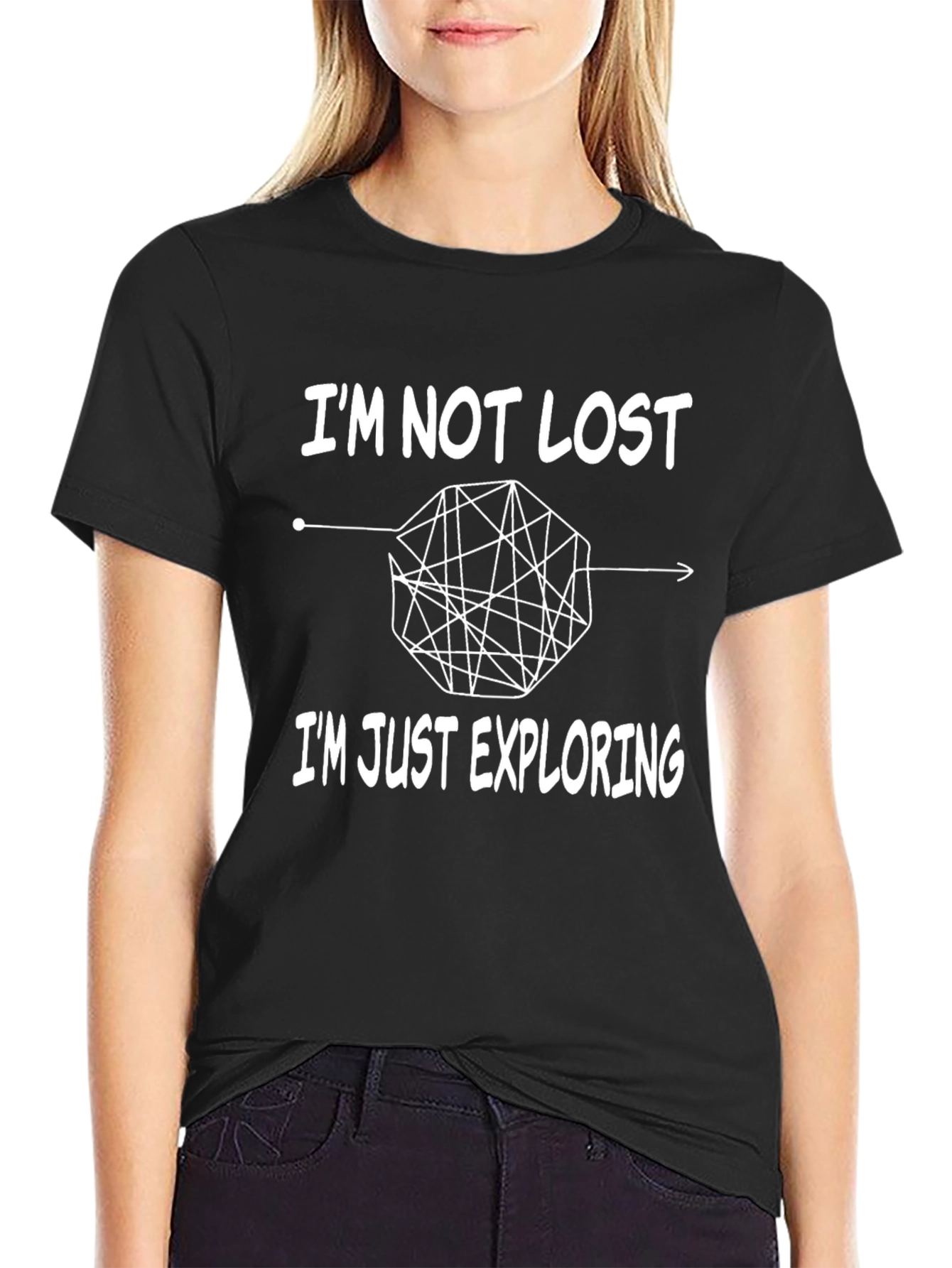 Im Not Lost Exploring T-Shirt