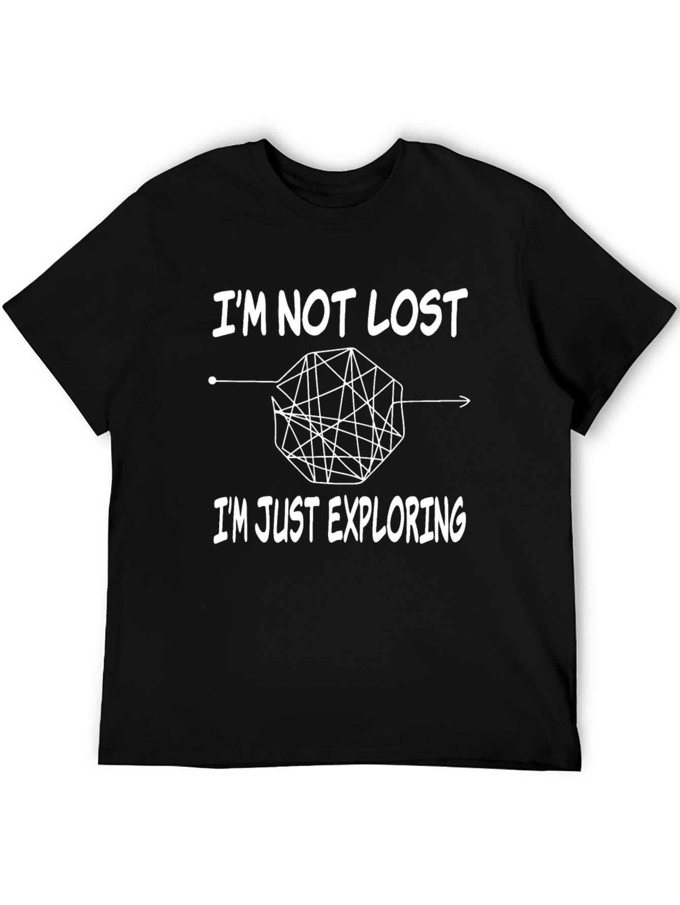 Im Not Lost Exploring T-Shirt