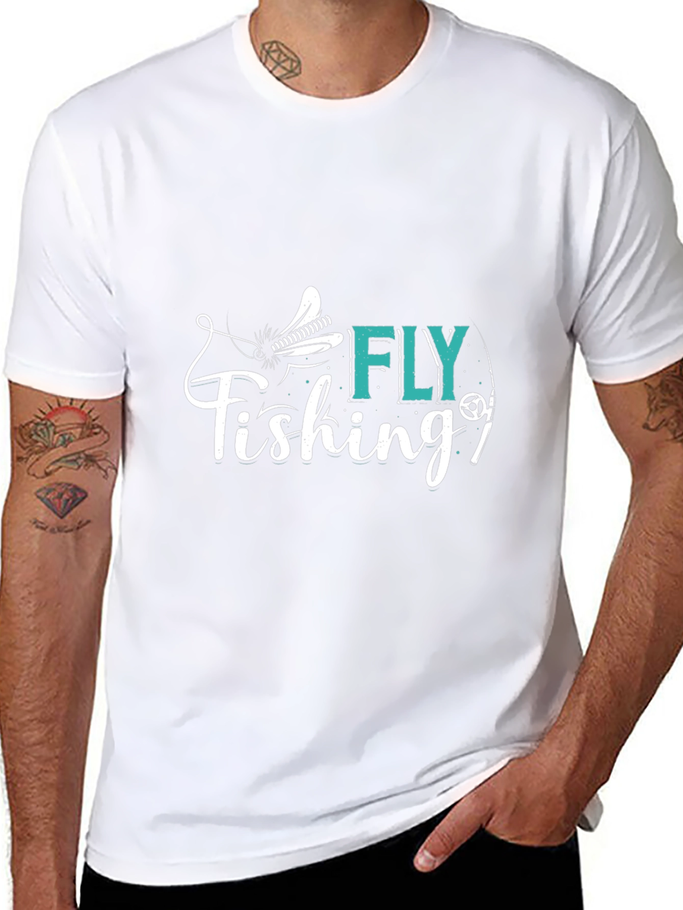 Fly Fishing T-Shirt: Stylish Anglers Tee