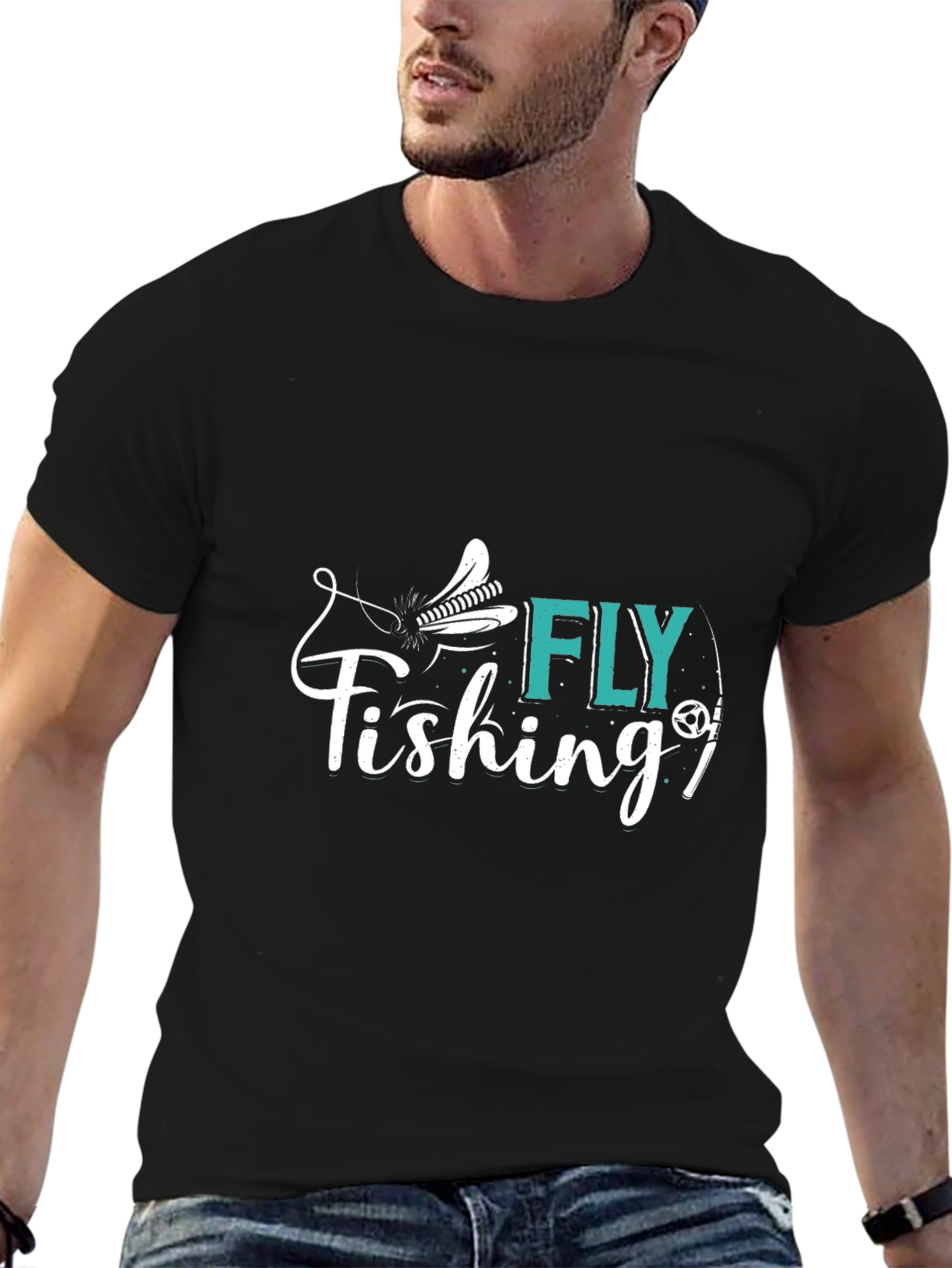 Fly Fishing T-Shirt: Stylish Anglers Tee