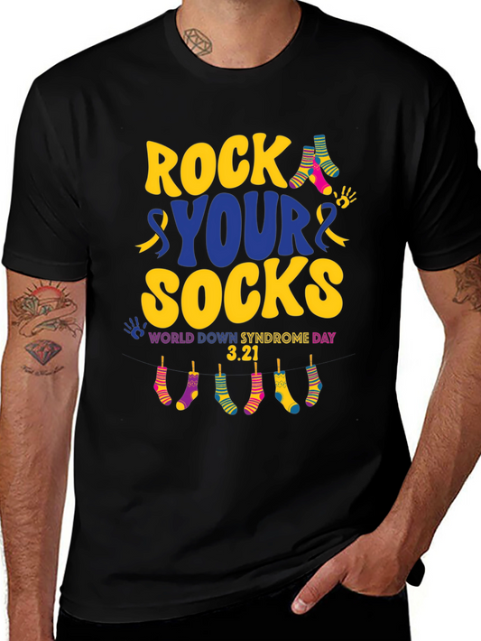 Rock Your Socks Down Syndrome T-Shirt