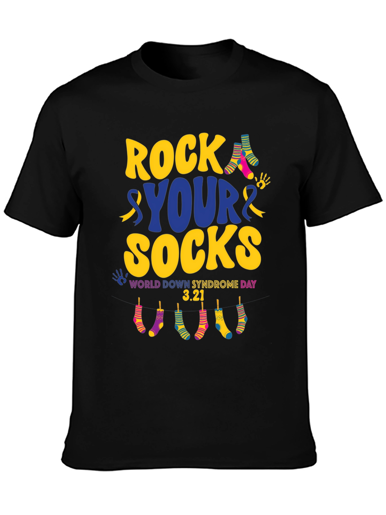 Rock Your Socks Down Syndrome T-Shirt
