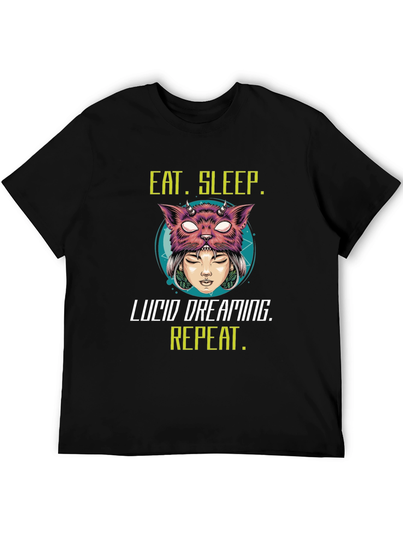 Eat Sleep Lucid Dreaming Graphic T-Shirt