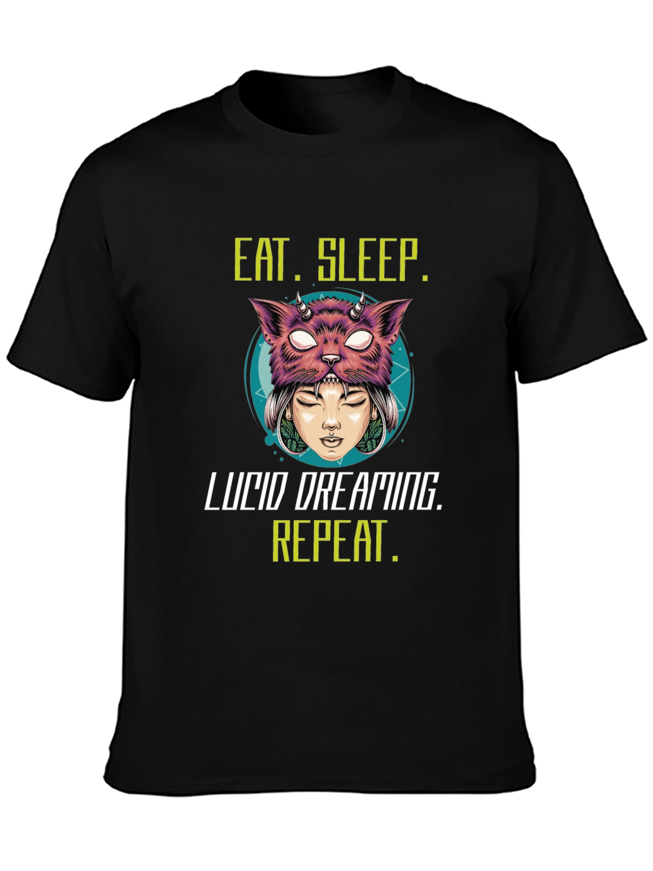 Eat Sleep Lucid Dreaming Graphic T-Shirt