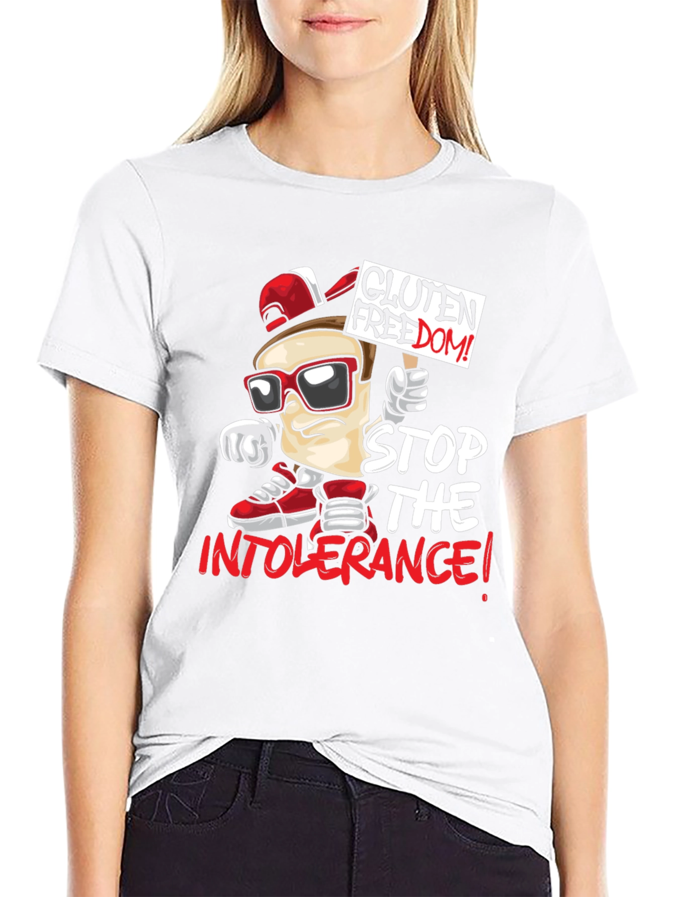 Gluten Freedom T-Shirt - Stop The Intolerance!