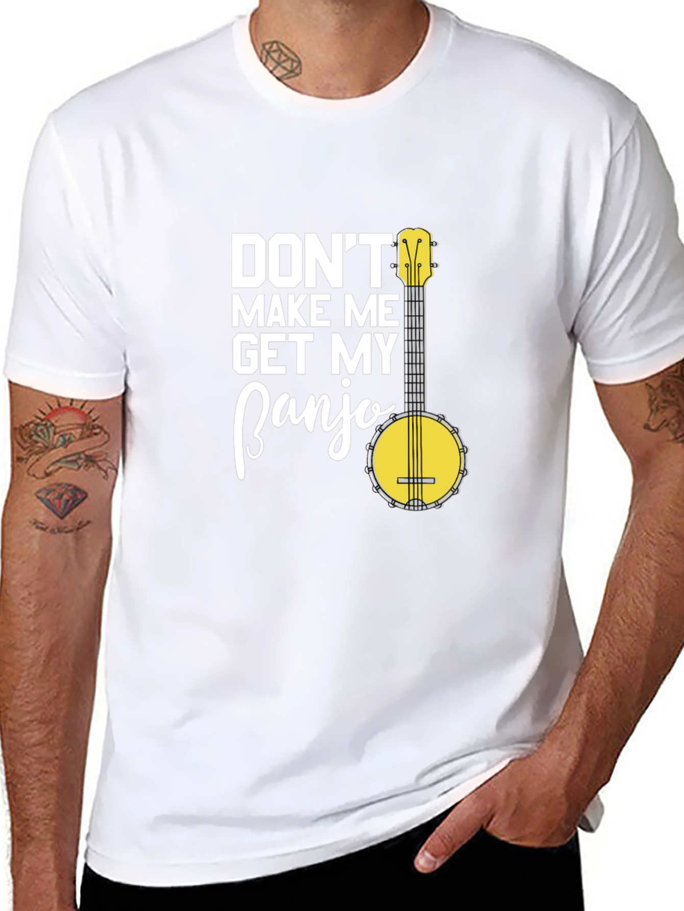 Dont Make Me Get My Banjo Graphic T-Shirt