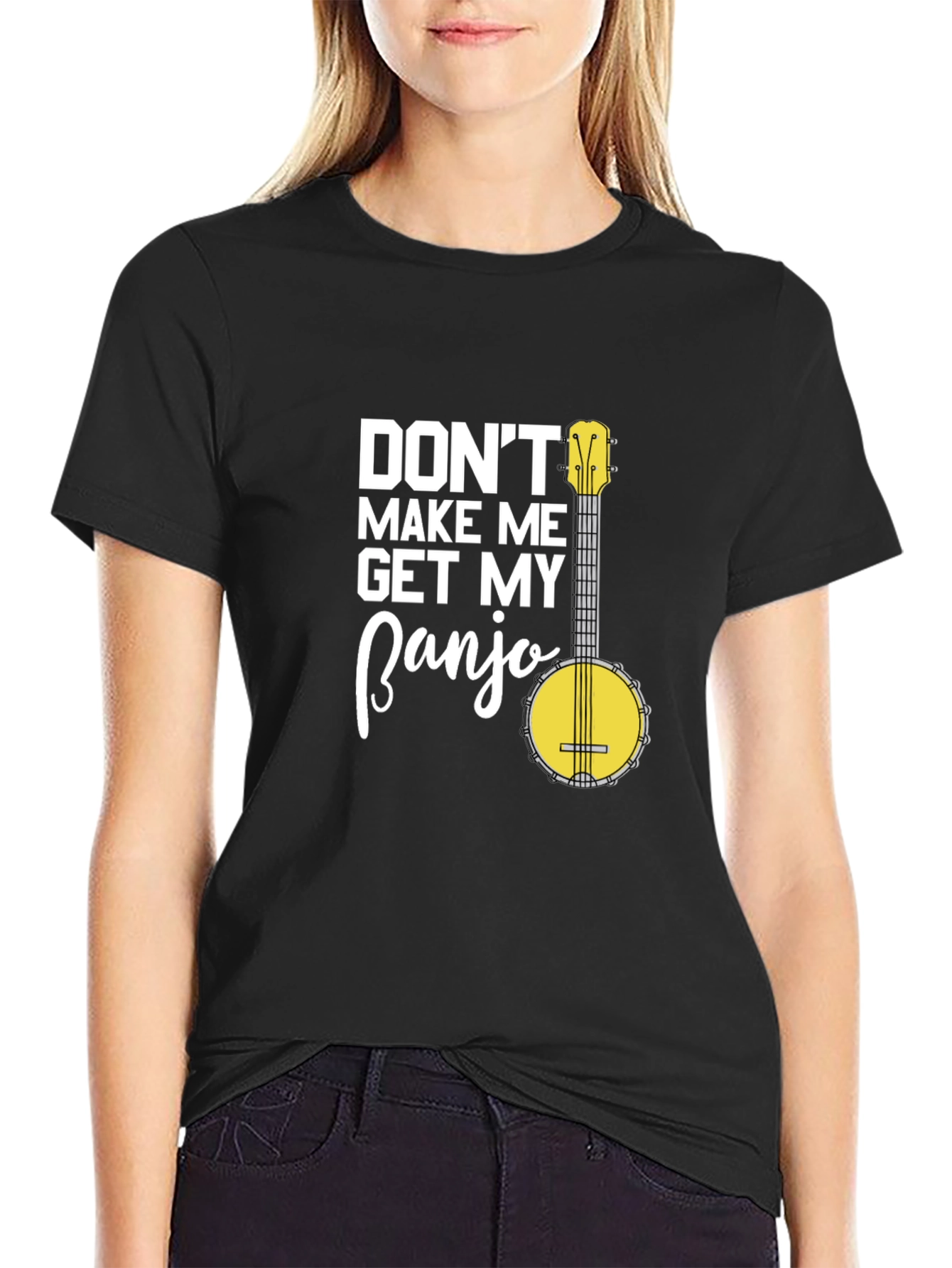 Dont Make Me Get My Banjo Graphic T-Shirt