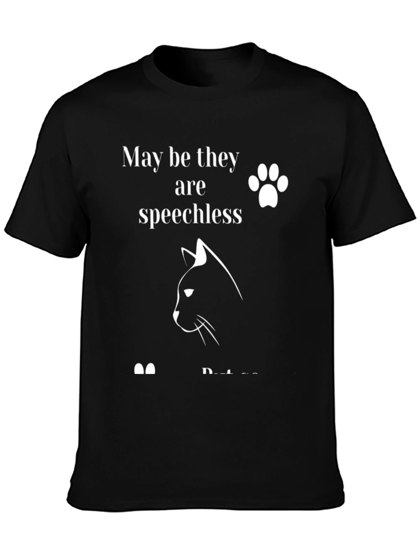 Speechless Cat T-Shirt