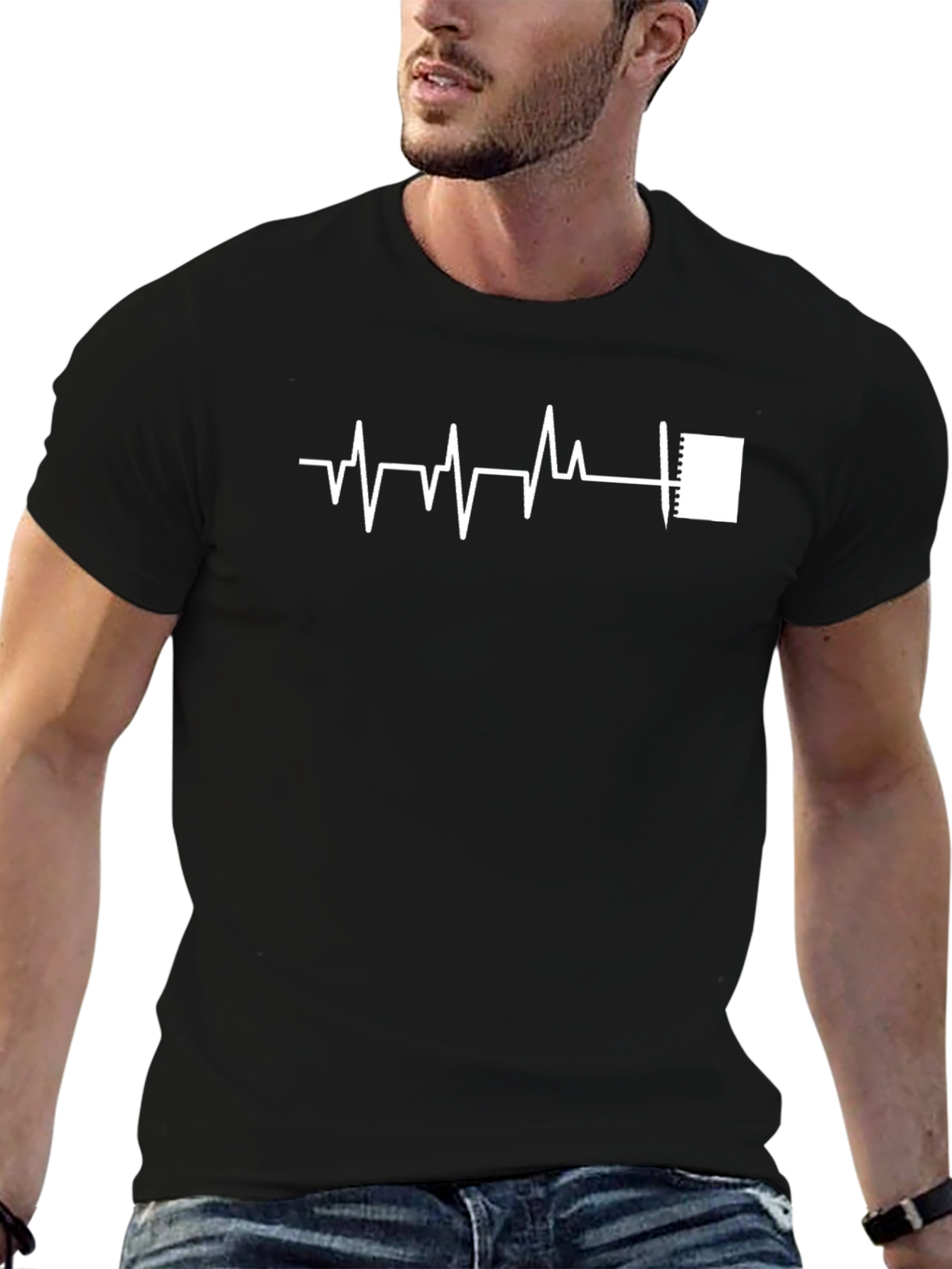 Heartbeat Toilet Paper T-Shirt