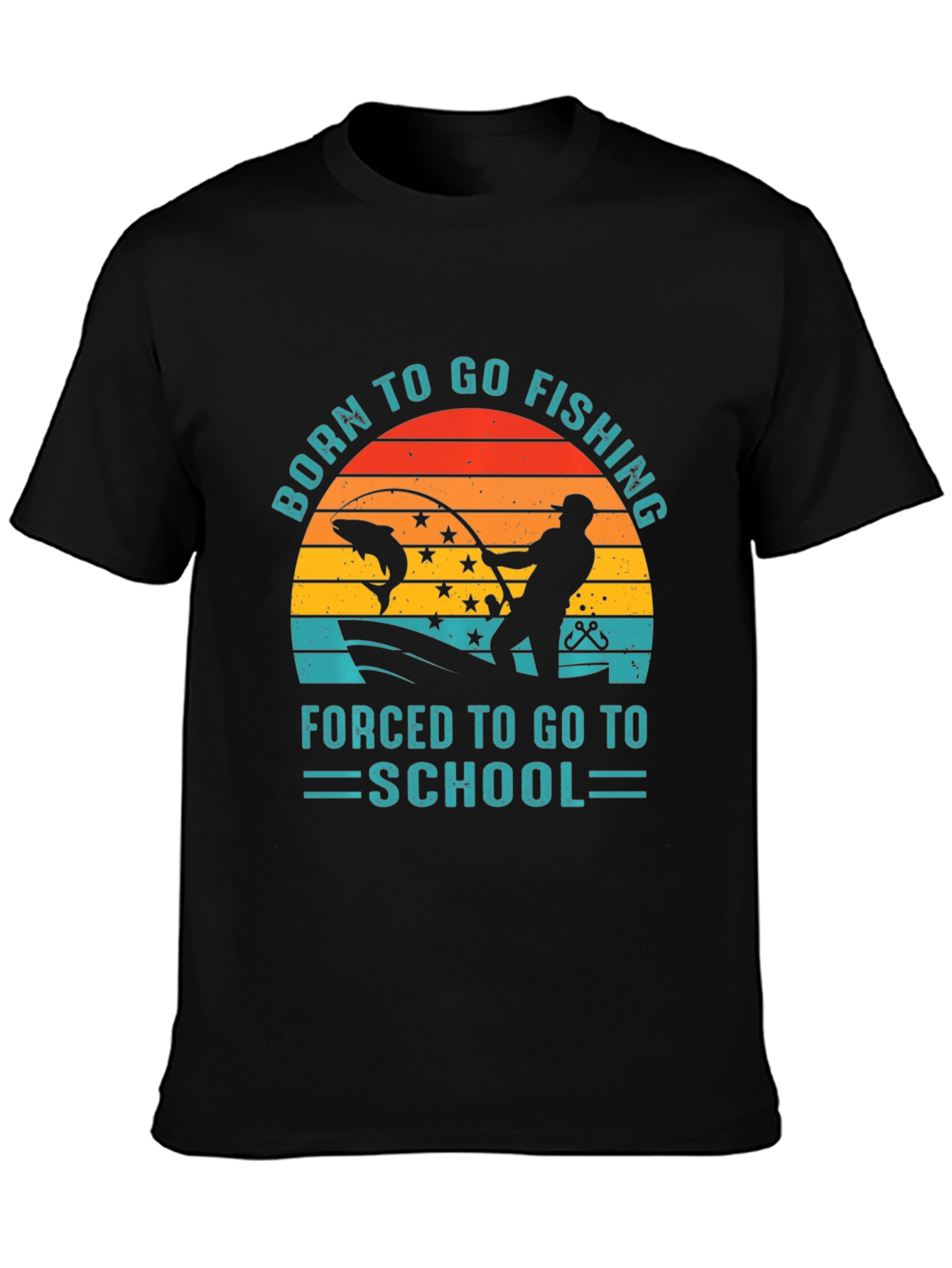 Born to Fish Graphic T-Shirt