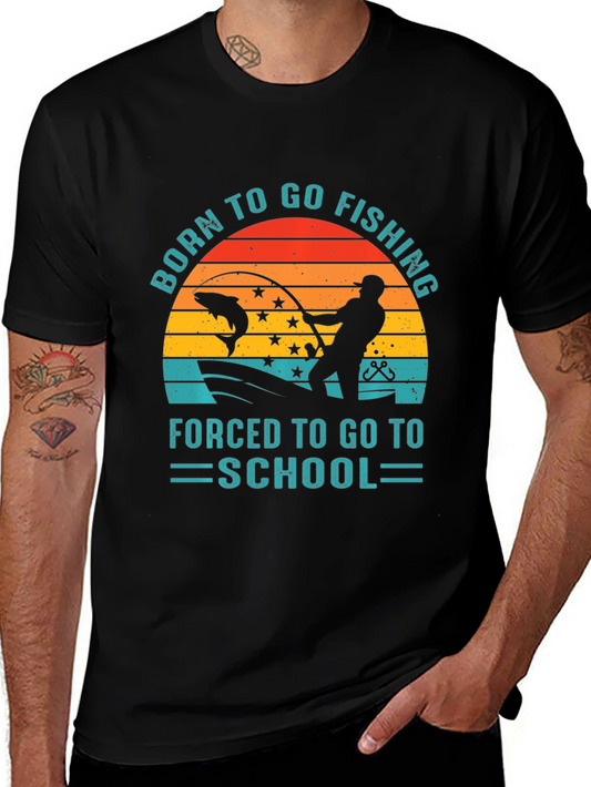 Born to Fish Graphic T-Shirt